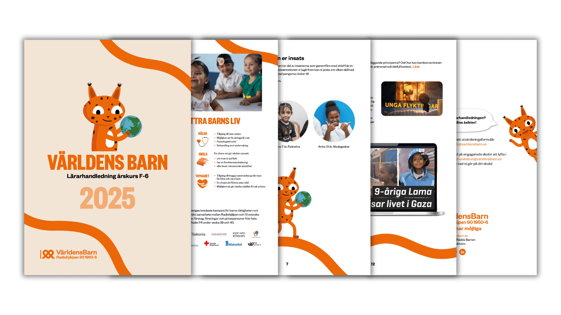 Lärarhandledning för Världens Barn med fokus på barns rättigheter